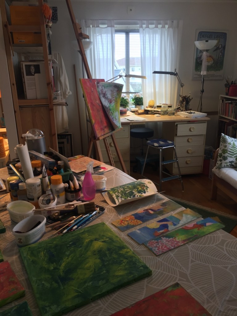 Bild på mitt arbetsrum